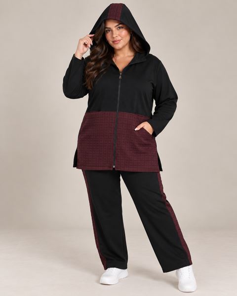Immagine di SUPER PLUS SIZE QUILTED DESIGN QUALITY TRACKSUIT